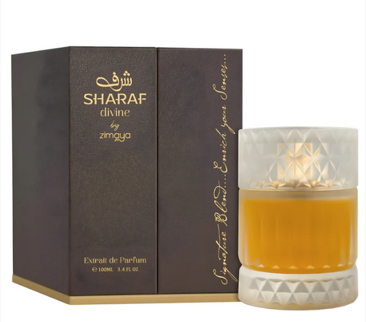 Sharaf Divine Perfume 100ml EDP Zimaya By Afnan