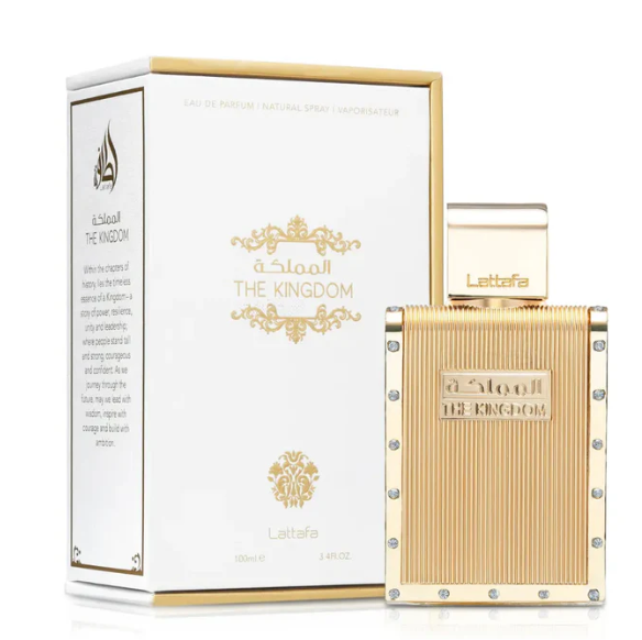The Kingdom Men 100ml Eau de Parfum Lattafa – Buy Perfume Online UK, Arabic Luxury Fragrance, Long Lasting Scent