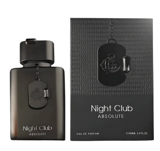 Night Club Absolute Perfume 100ml EDP Fragrance World